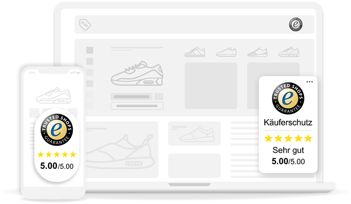 Grafik: Trusted Shops Trusbadge