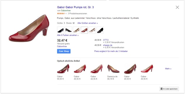 Bezahlte Google Shopping Anzeigen