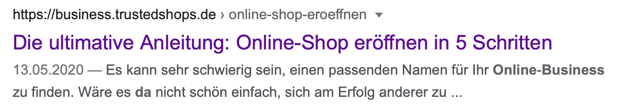 online-shop eroeffnen seitenbeschreibung