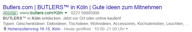Standorterweiterung AdWords Standorterweiterung AdWords