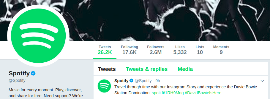 Spotify verwendet vereinfachte Logos