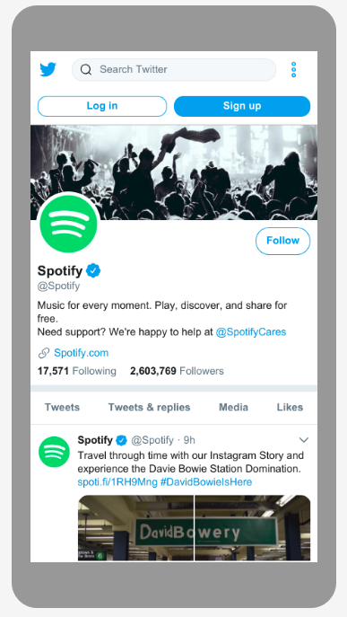 Spotifys Geräteoptimierung