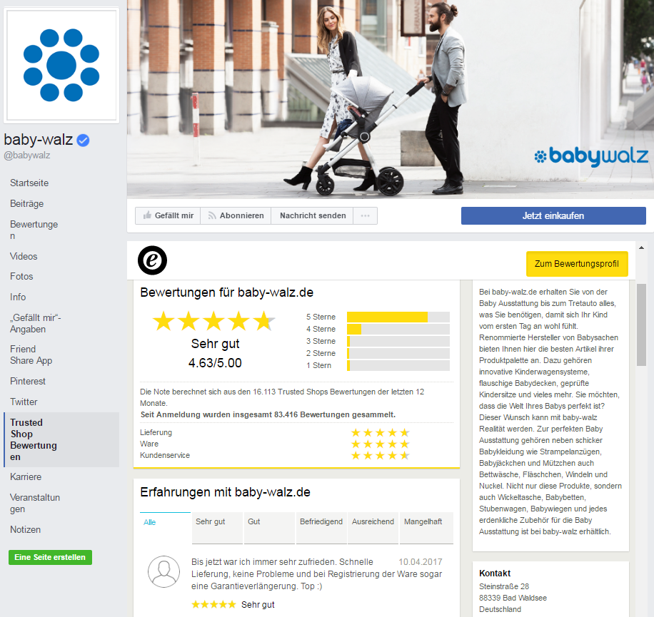 Bewertungen-auf-Facebook-Baby-Walz