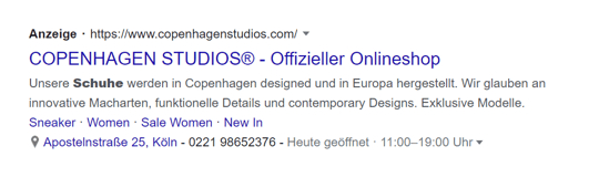 Screenshot_Google_Suche_Schuhe_Anzeige_Standorterweiterung