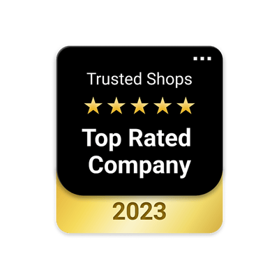 Trust Awards by Trusted Shops: Top Rated Company Award 2023