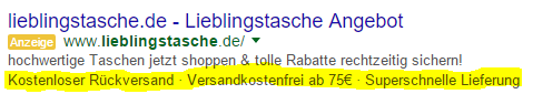 Callout Erweiterung Callout Erweiterung