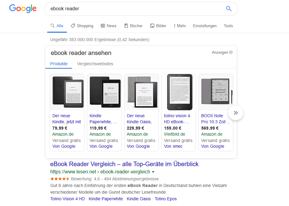 google shopping screenshots cla (1)