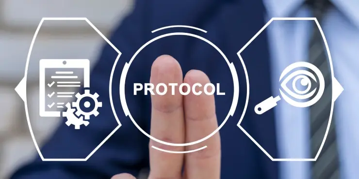 Ein Bildschirm mit der Aufschrift 