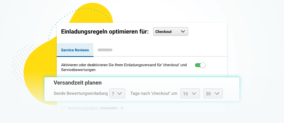 Optimierte Versandzeit für Bewertungseinladungen – Jetzt in Easy Integration verfügbar